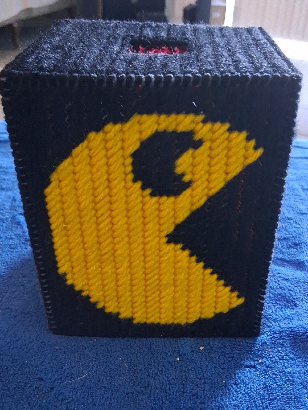 PacMan Tissue Box Cover - Picture 2 of 5